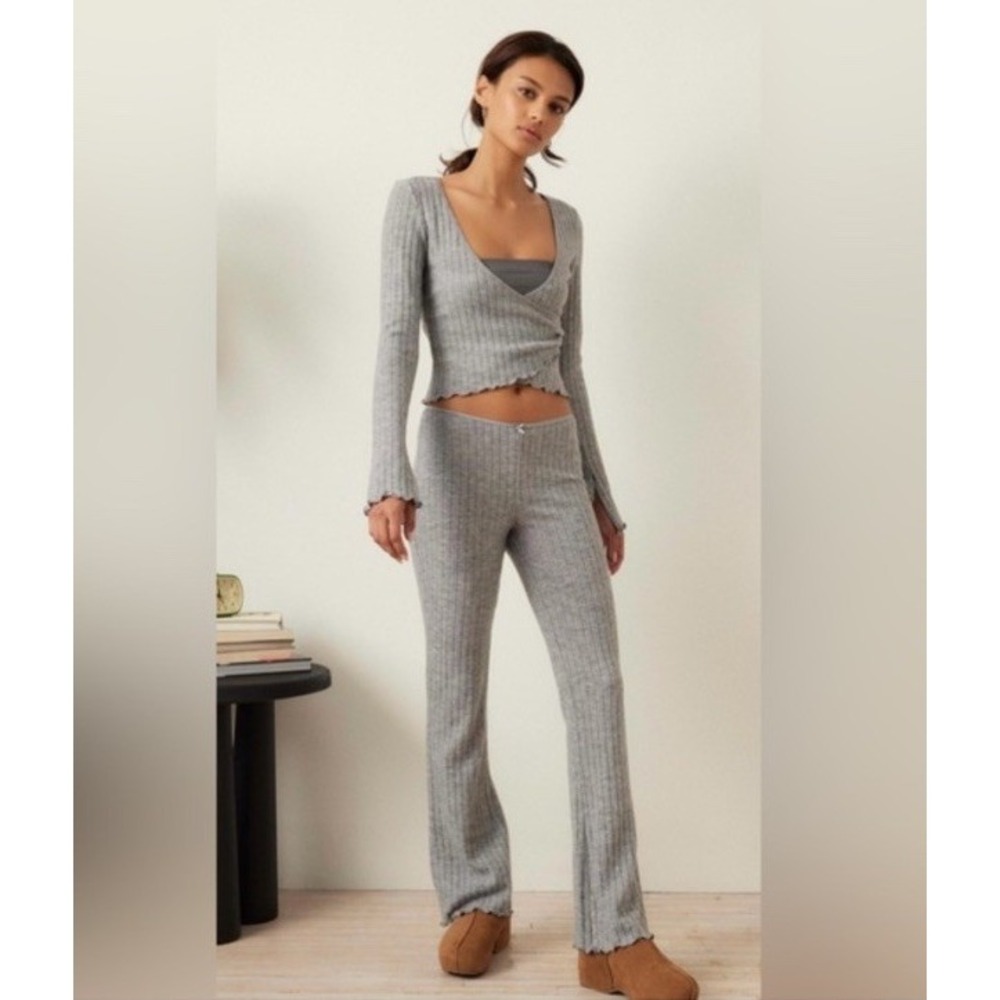 Urban Outfitters Out From Under Lilah Cozy Ribbed Lounge‎ Pants, Women's Small